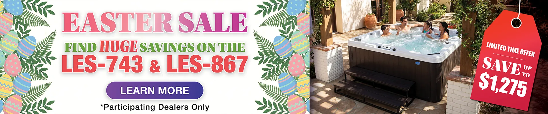 Calspas hot tub being used in a family setting - Santarosa